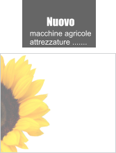 Nuovo macchine agricole attrezzature .......